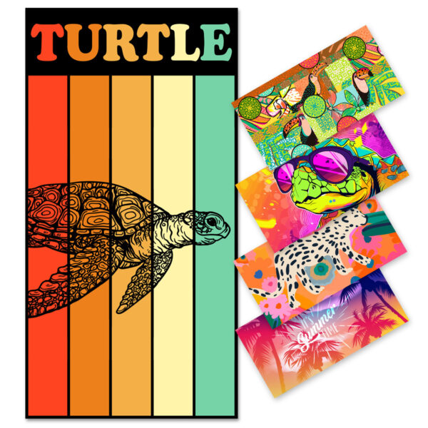 STJ-003-B37 microfiber beach towel