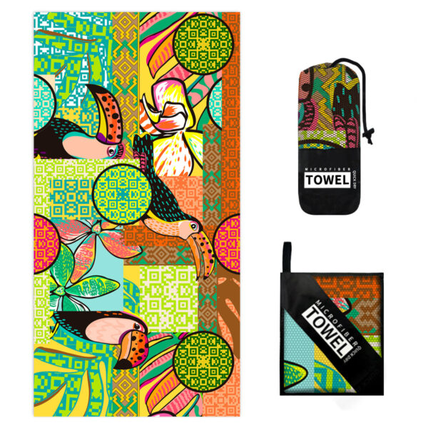 STJ-003-B37 microfiber beach towel - Image 5