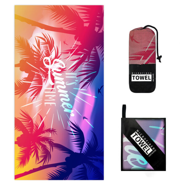 STJ-003-B37 microfiber beach towel - Image 6
