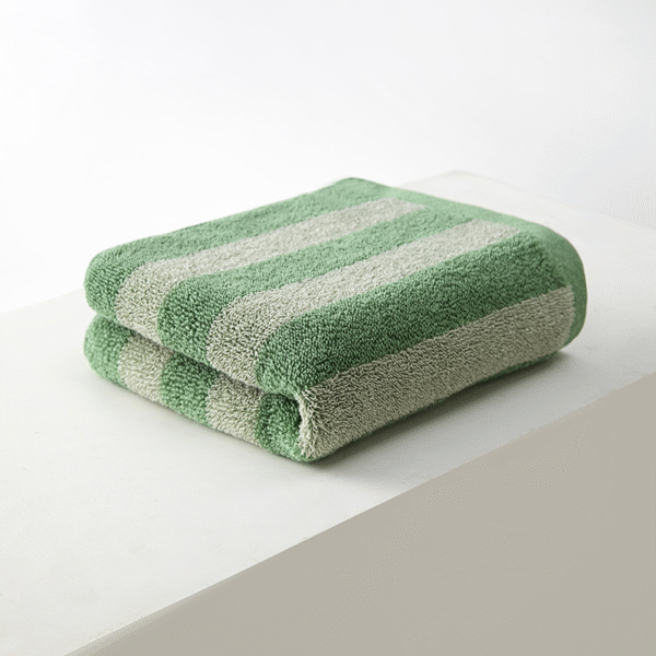 stripe cotton face towel -xcy7030 - Image 2