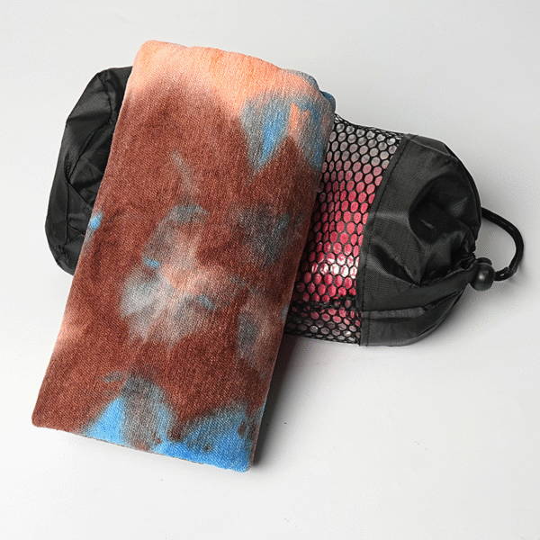 Tie-Dye Anti-slip yoga towel - Image 13