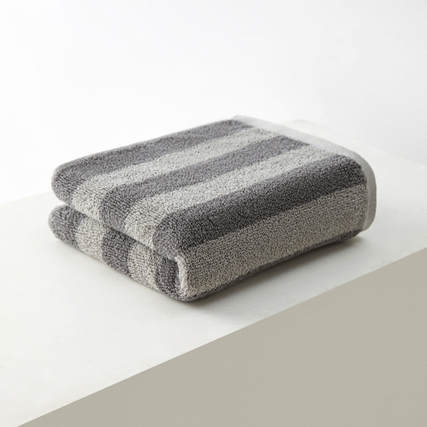 stripe cotton face towel -xcy7030 - Image 3