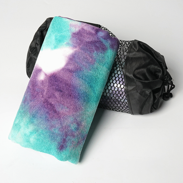 Tie-Dye Anti-slip yoga towel - Image 11