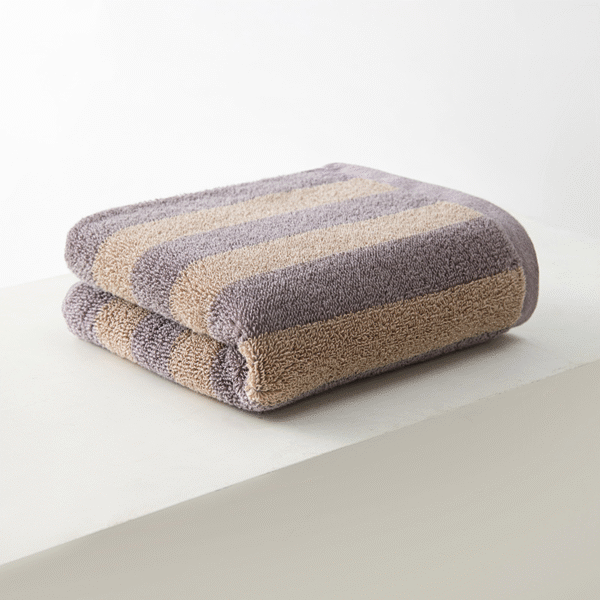 stripe cotton face towel -xcy7030 - Image 5