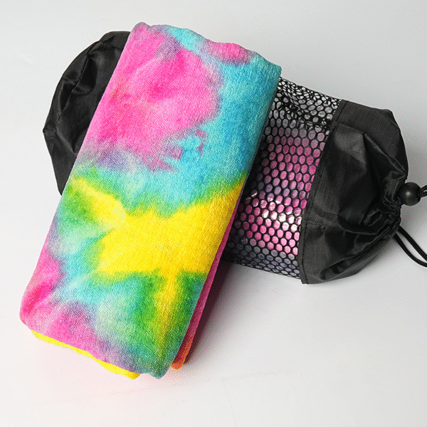 Tie-Dye Anti-slip yoga towel - Image 10