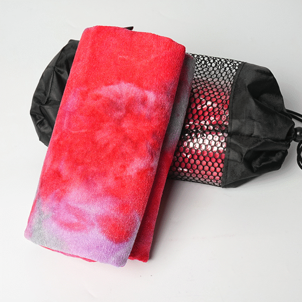 Tie-Dye Anti-slip yoga towel - Image 9