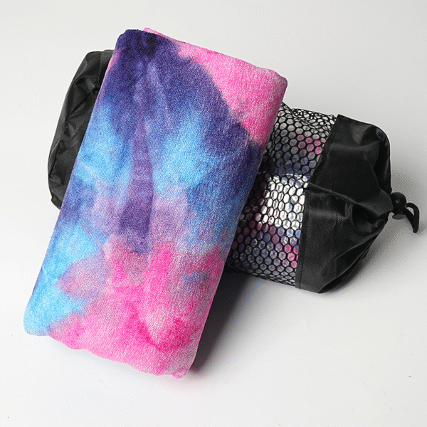 Tie-Dye Anti-slip yoga towel - Image 8