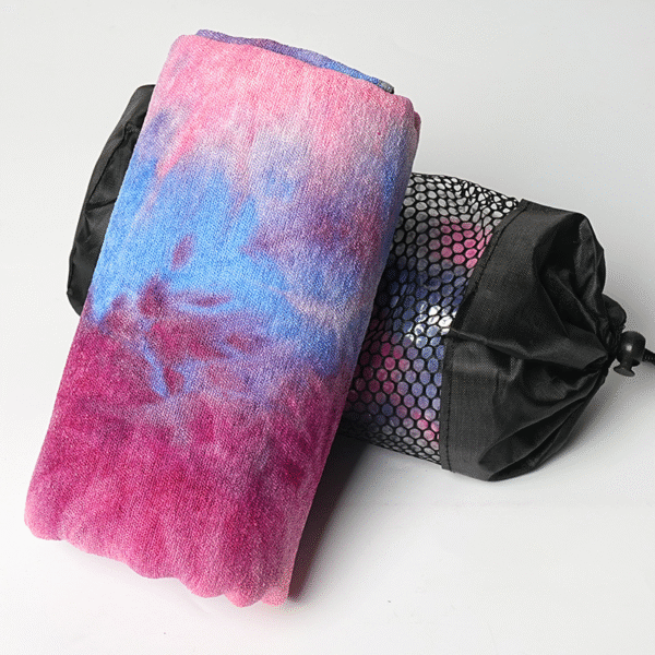 Tie-Dye Anti-slip yoga towel - Image 6