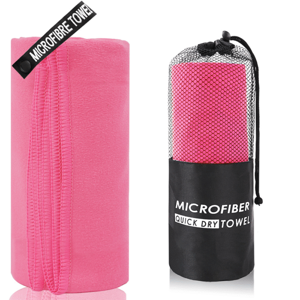 Quick dry sports towel with mesh bag -xcy7001 - Image 2