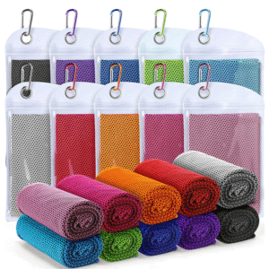 Ice Cooling Towels for Sports Golf Yoga Gym