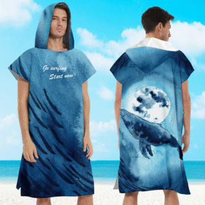 Changing Robe Poncho with Hood -xcy7007
