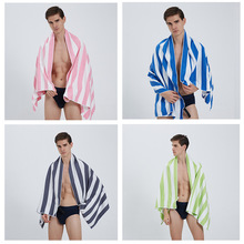 microfiber quick dry  stripe towel -xcy7023