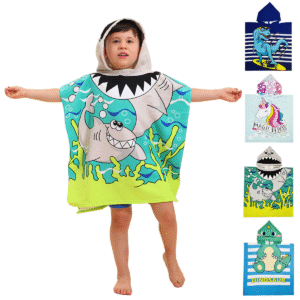 Poncho Beach Towels for Kids -xcy7011