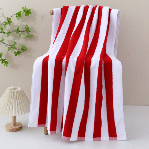 cotton stripe towel - Image 5