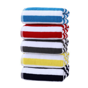 cotton stripe towel