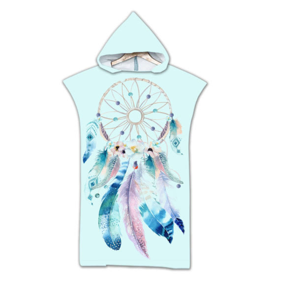 Changing Robe Poncho with Hood -xcy7007 - Image 6