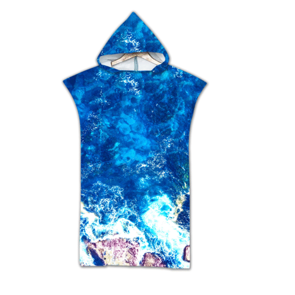 Changing Robe Poncho with Hood -xcy7007 - Image 7