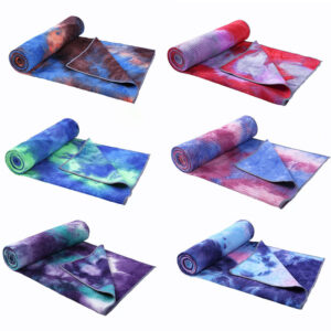 Tie-Dye Anti-slip yoga towel