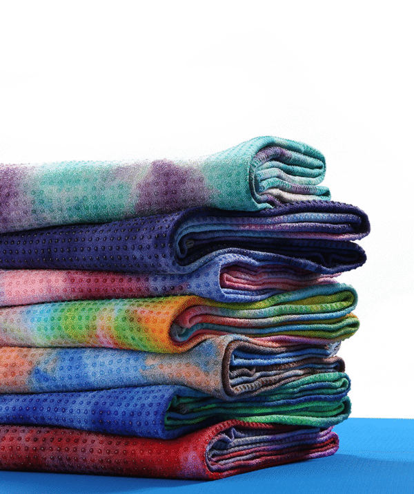 Tie-Dye Anti-slip yoga towel - Image 2