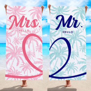 eco-friend microfiber light weight quick dry sand free beach towel xcy8002