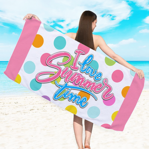 eco-friend microfiber light weight quick dry sand free beach towel xcy8002 - Image 7